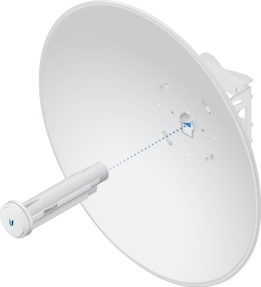 Ubiquiti Networks Netzwerk-Antenne Richtantenne 27 dBi (PBE-5AC-500)
